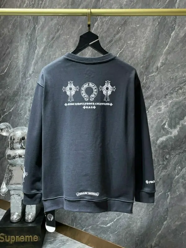 chrome hearts sweatshirt manches longues pour unisexe s_1242aa32